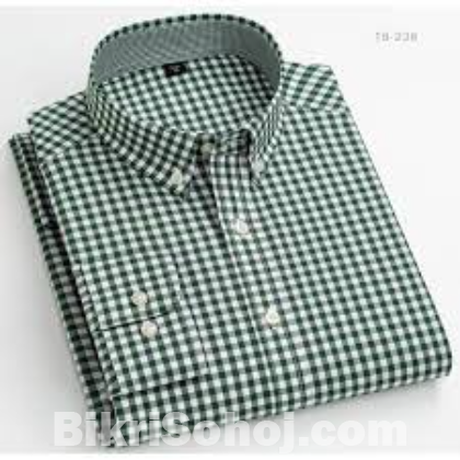 Cotton Official Formal Check Shirt